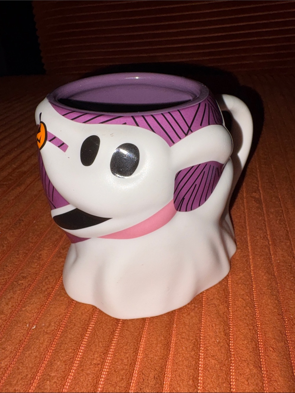Disney Store Zero Figural Ceramic Mug The Nightmare Before Christmas Cup